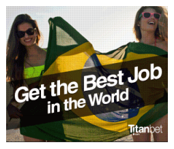 click to win the best job in the world with titan bet